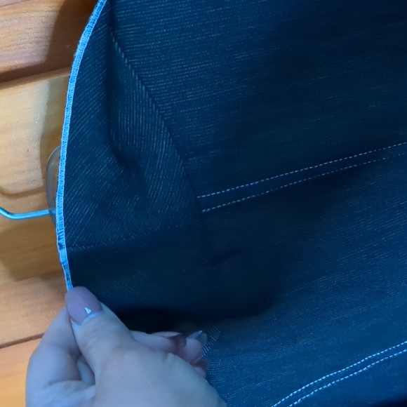 PICADILLY* 2pc jacket/top & skirt set. Short sleeve button front, rivet detail - Picture 10 of 16